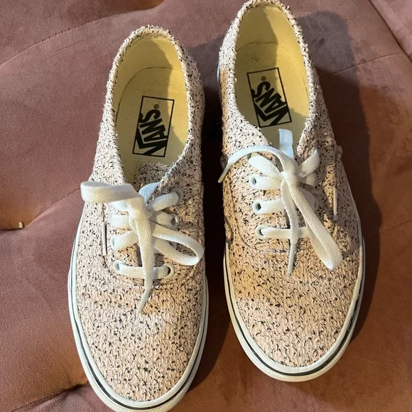 VANS Old Skool Pink Sweater Sneaker - Picture 3 of 6